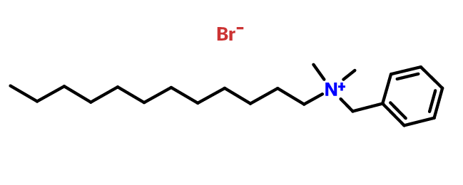 苯扎溴铵的分子式和结构式分别是什么