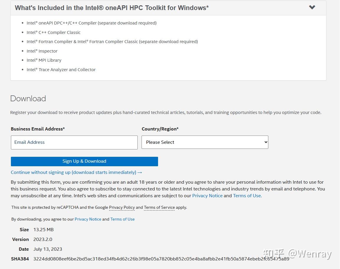 Intel OneAPI Intel OneAPI