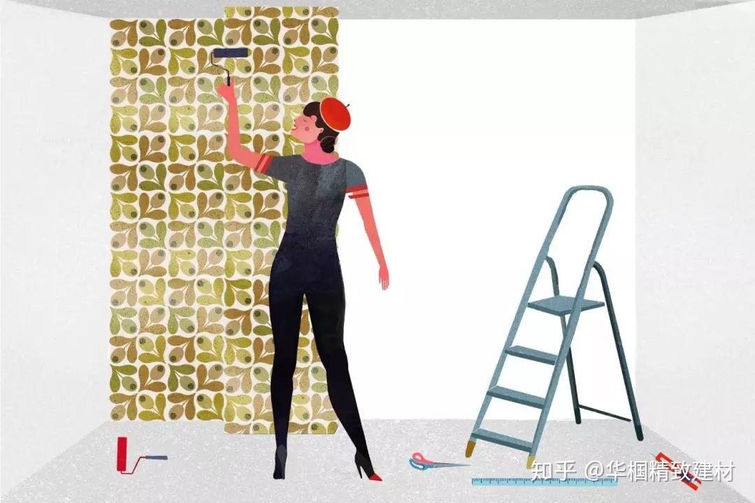 壁纸和壁布的施工流程