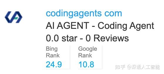 AI Coding Agent 25年3月AI编程智能体Top 100流量报告 DeepNLP AI Agent Index ...