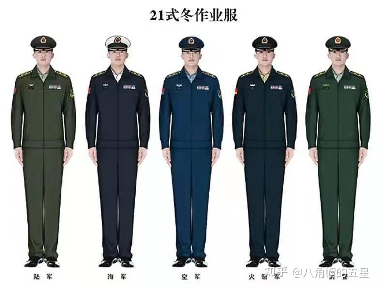 中国人民解放军军服经历了上述发展变化,越来越实用,美观,配套,科学