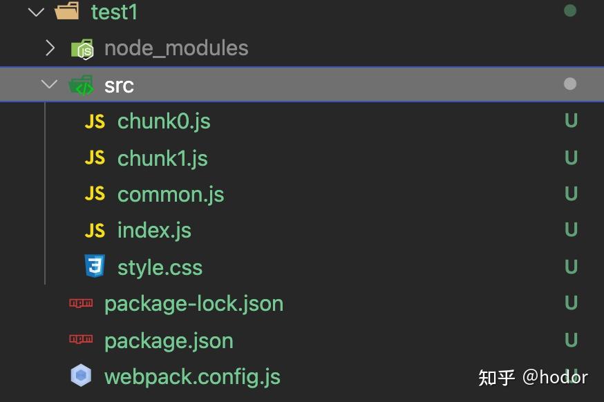 Webpack hash chunkhash contenthash 