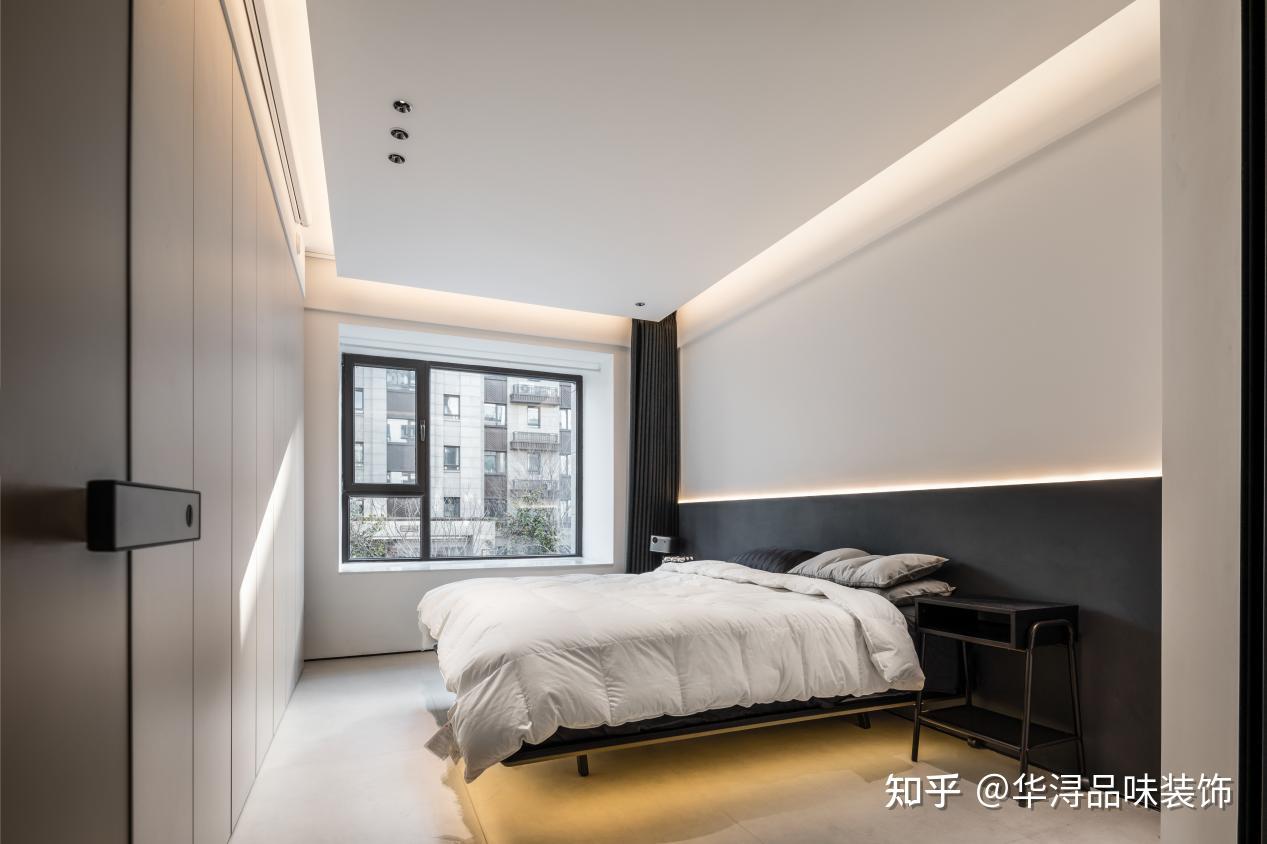 全屋以黑白灰为主,现代极简装修,质感高级,品味出挑 - 知乎
