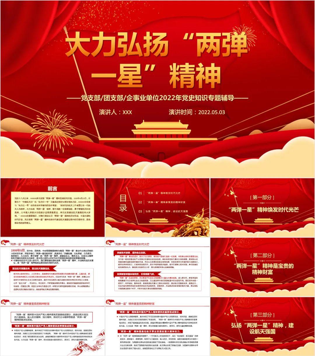 最新11套高质量载人航天精神&两弹一星精神深度学习ppt课件! - 知乎