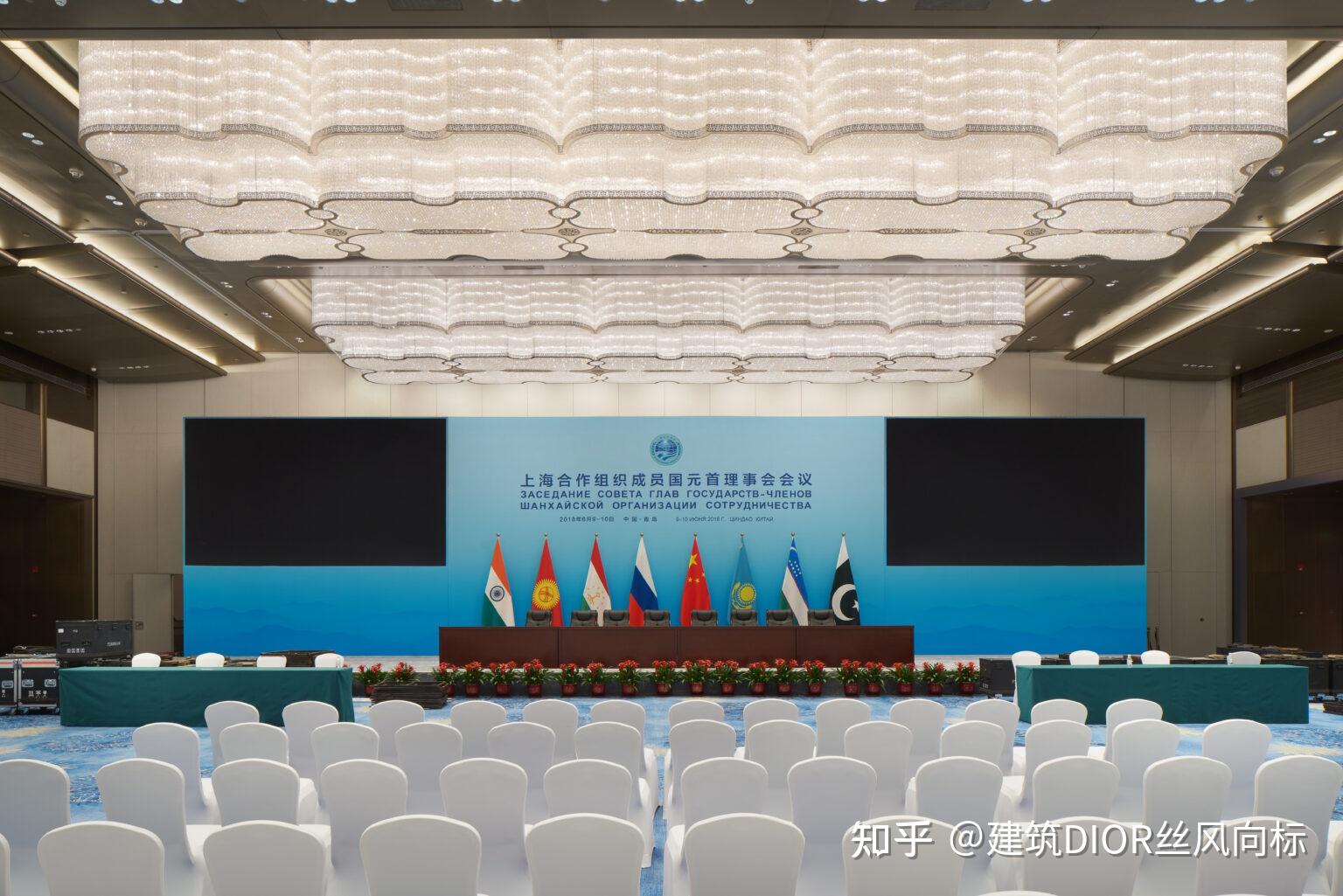 装饰工程鉴赏-青岛上合组织峰会主场馆 - 知乎
