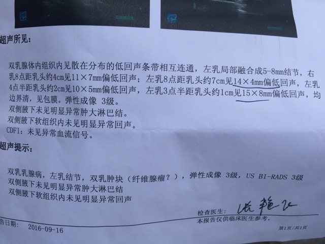 回声来判断疾病,无回声一般就是液性的东西,比如囊肿内部就是无回声