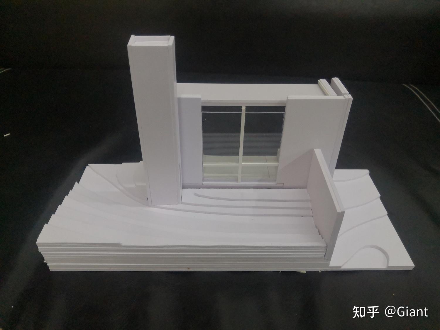 tadaoando安藤忠雄风之教堂手工模型