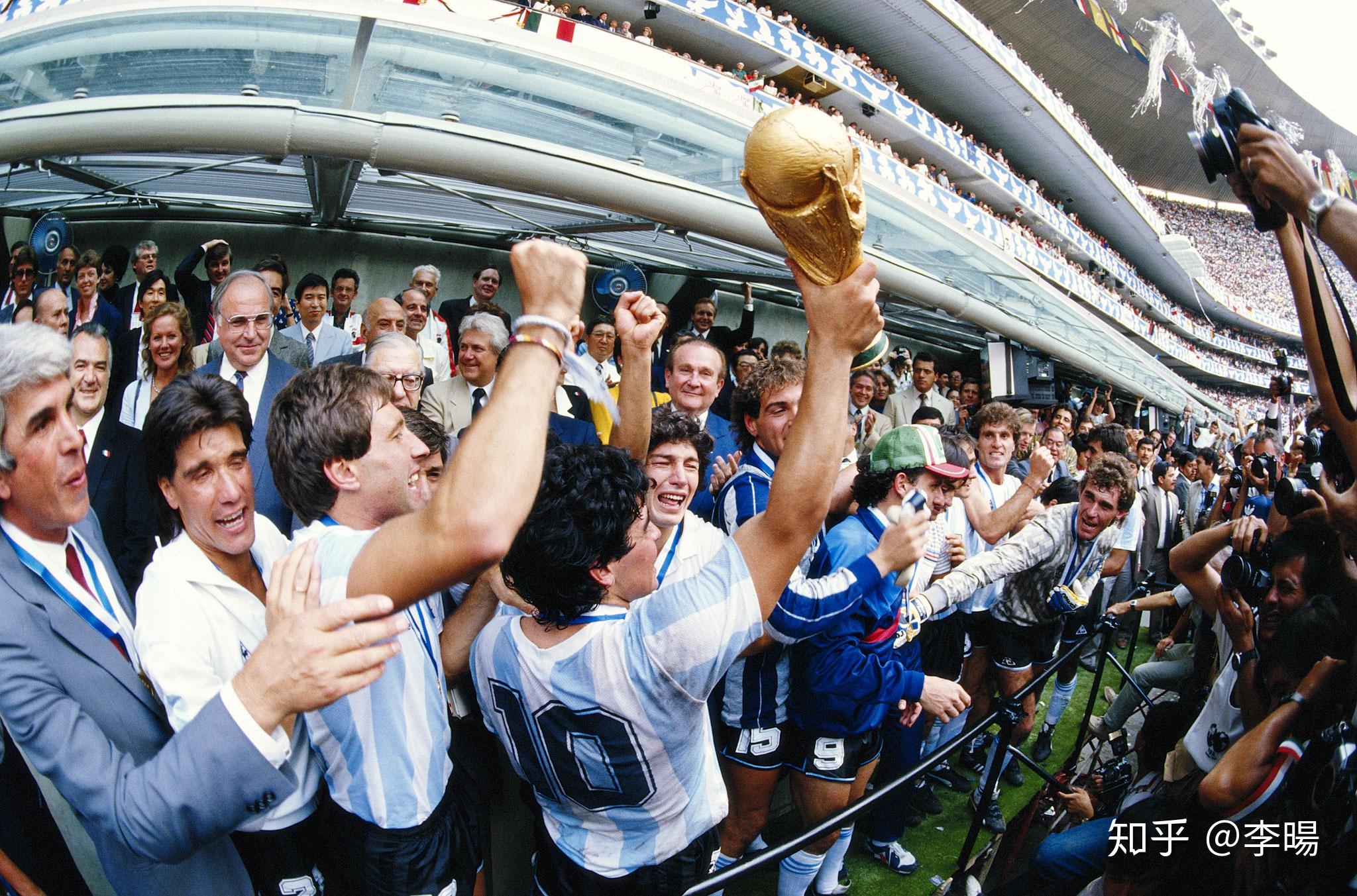 argentina world cup wins 1986 captain