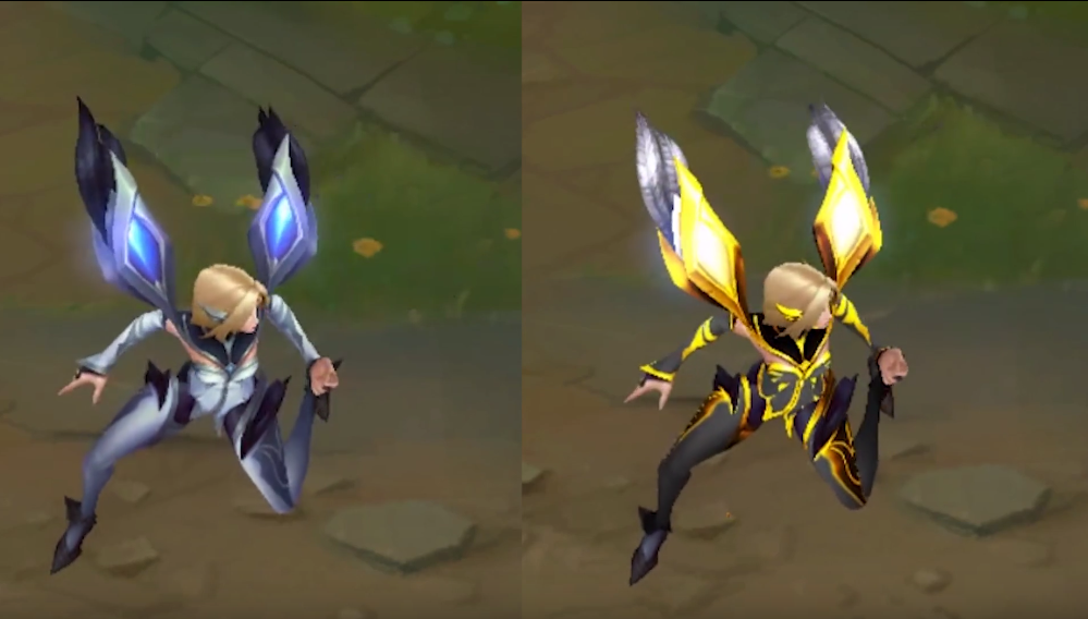 ig冠军皮肤遭rng粉丝魔改卡莎惊变虚空掠夺者