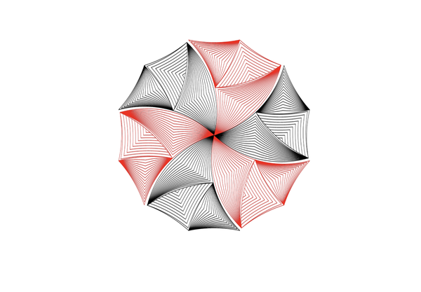 几何之美01简单de禅绕画