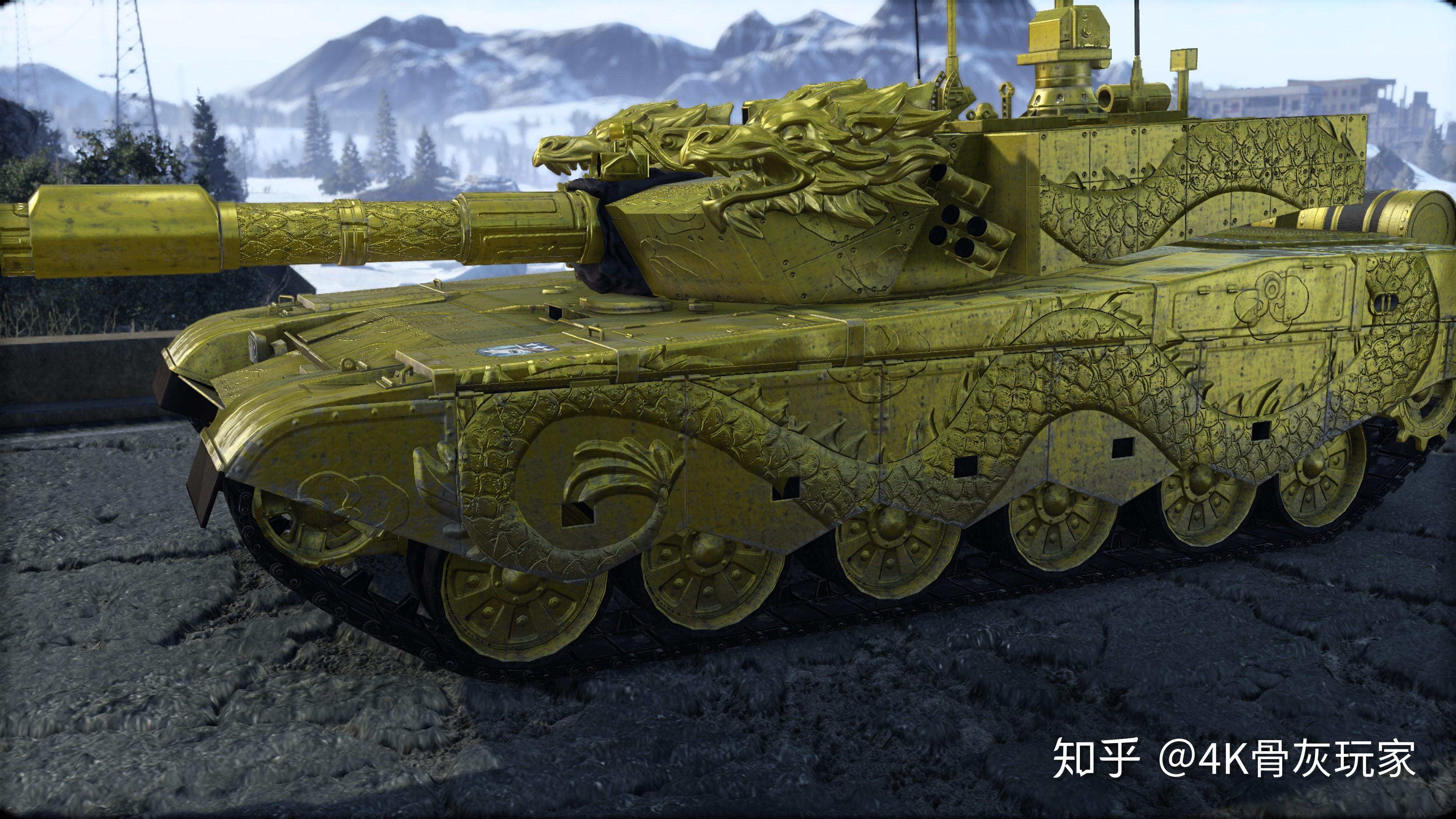 神车单发1288伤害中华神车金龙99a2140十级重坦装甲战争4k超清游戏