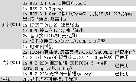 微星gs63参数图片