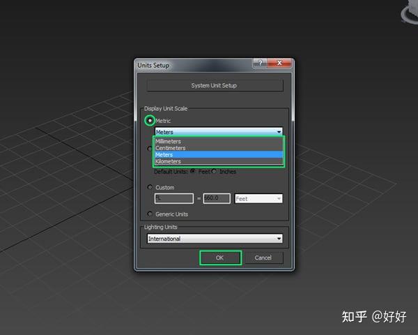 详细图文教程:如何在 3DS Max 中设置尺寸单位和使用刻度工具 - 知乎