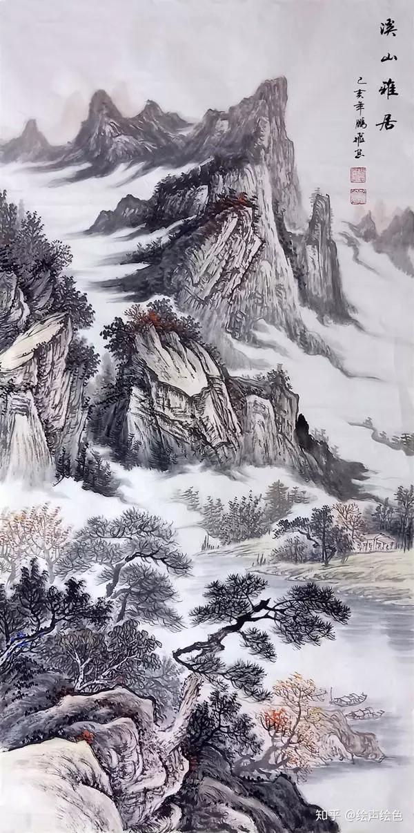 画家赵鹏飞跌宕多姿得其神髓