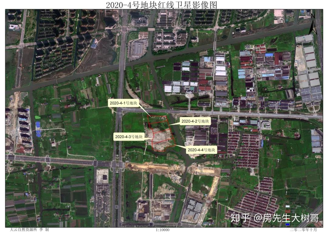 2,3,4)号地块:善土储 a2020-4-1 号地块(一) 地块位臵:大云镇洋桥村