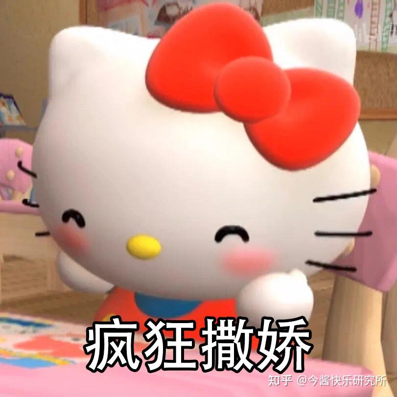 Hello Kitty 凯蒂猫|头像|表情包 - 知乎