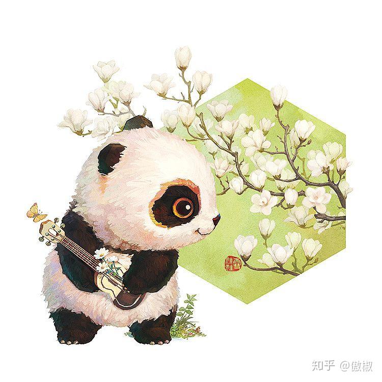 大家有没有熊猫动漫头像呀?