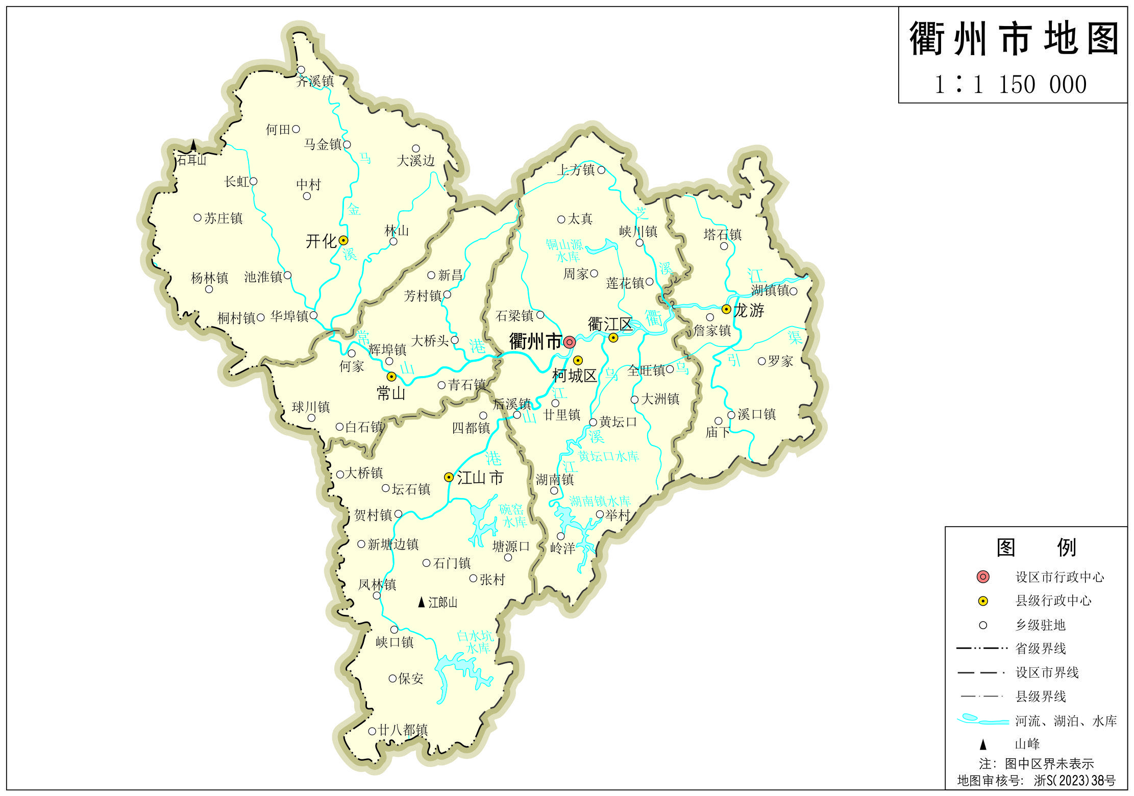 浙江地级行政区图片