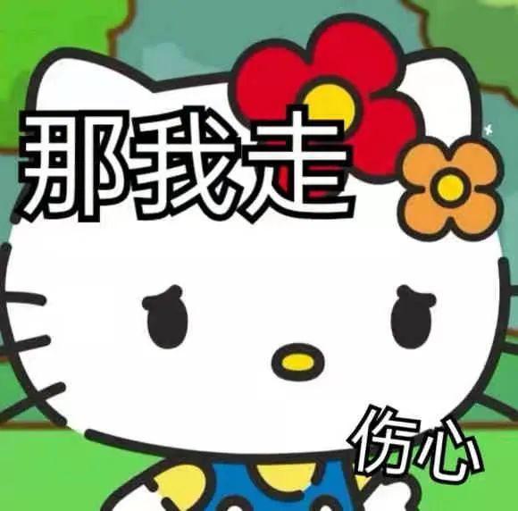 哈喽kitty骂人表情包图片