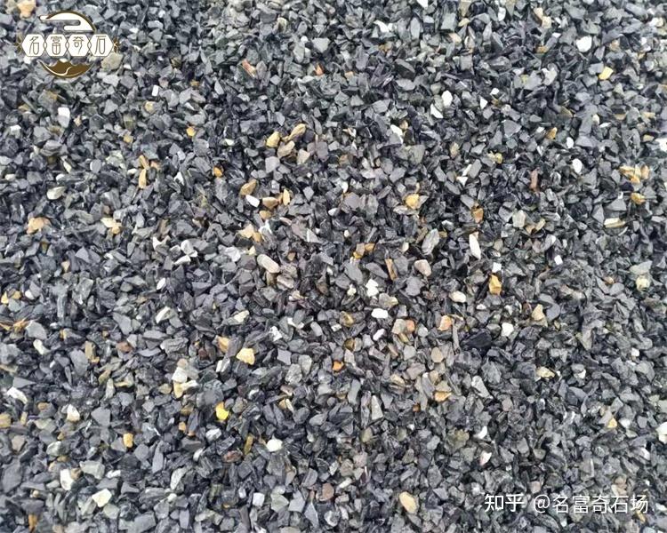 清远砾石产地 铺路工程黑色砾石 - 知乎