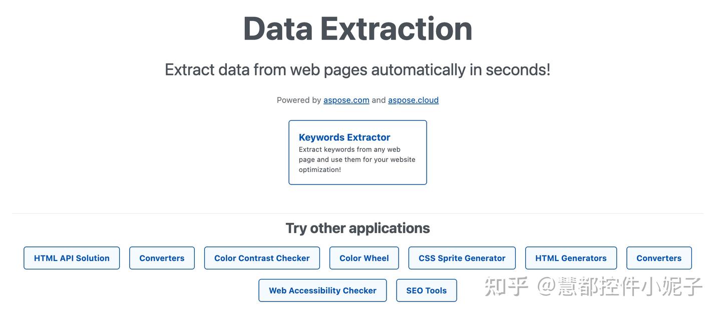 Writealltext 借助Aspose.html控件, 从网页中提取文本 - 文本提取 API - 知乎