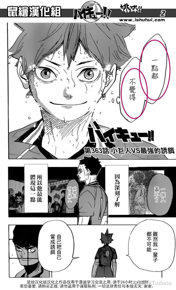 真的有人喜欢 排球少年 中的日向翔阳吗