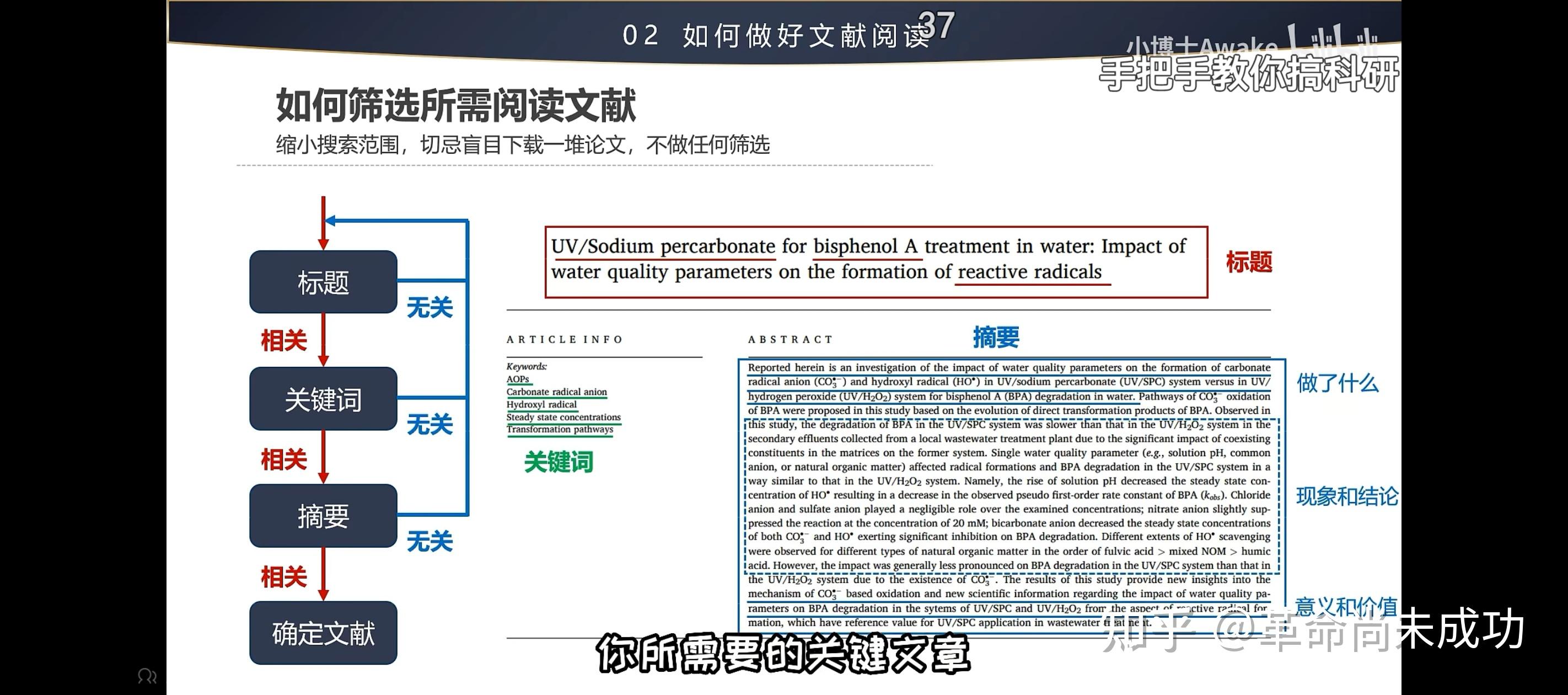 如何做好文献阅读及笔记整理 - 知乎