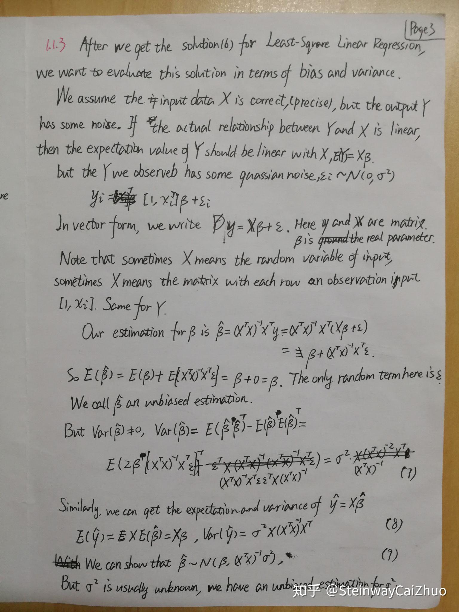 Ml 1 1 linear regression and least squares 