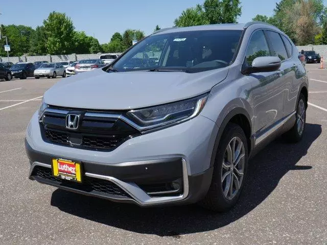 新款本田crv,外观硬朗又大气,水泥灰车漆涂装很有时尚范