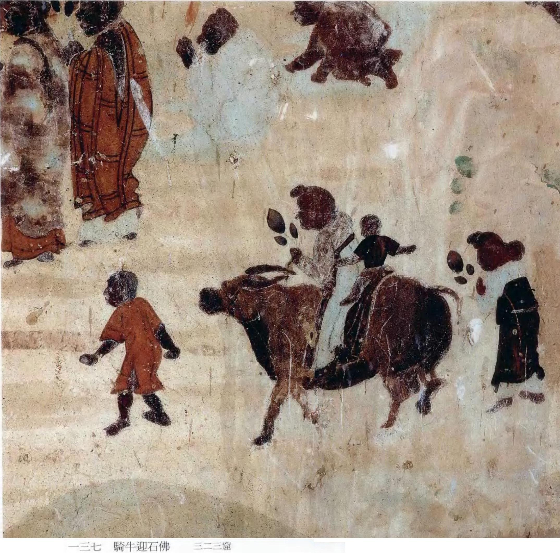 【神游千年，大美敦煌】初唐-323窟：佛教史迹画（佛教东传、高僧神迹）【高清大图】（下） - 知乎