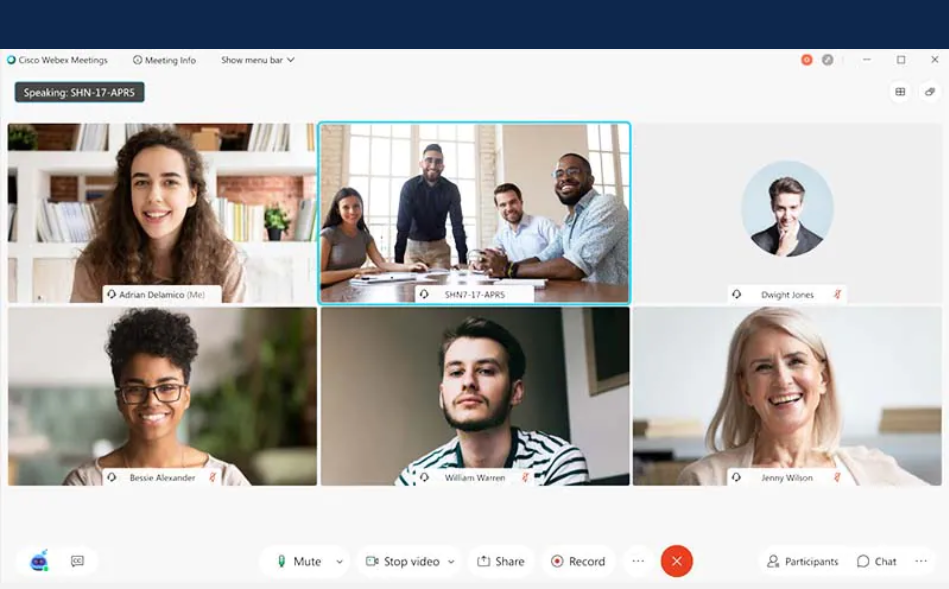 由于我也经常使用其他会议软件为客户服务,根据我的体验,webex具有