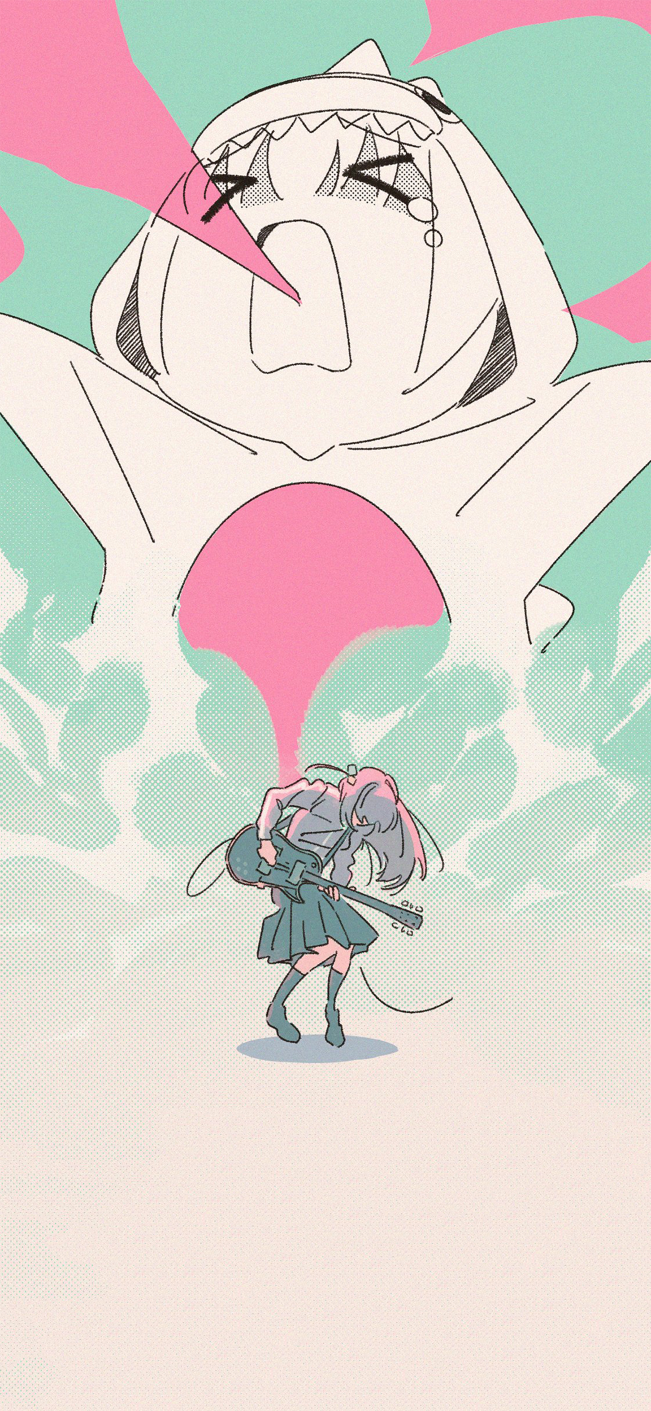 手机壁纸| 孤独摇滚 4k超清壁纸 - 知乎