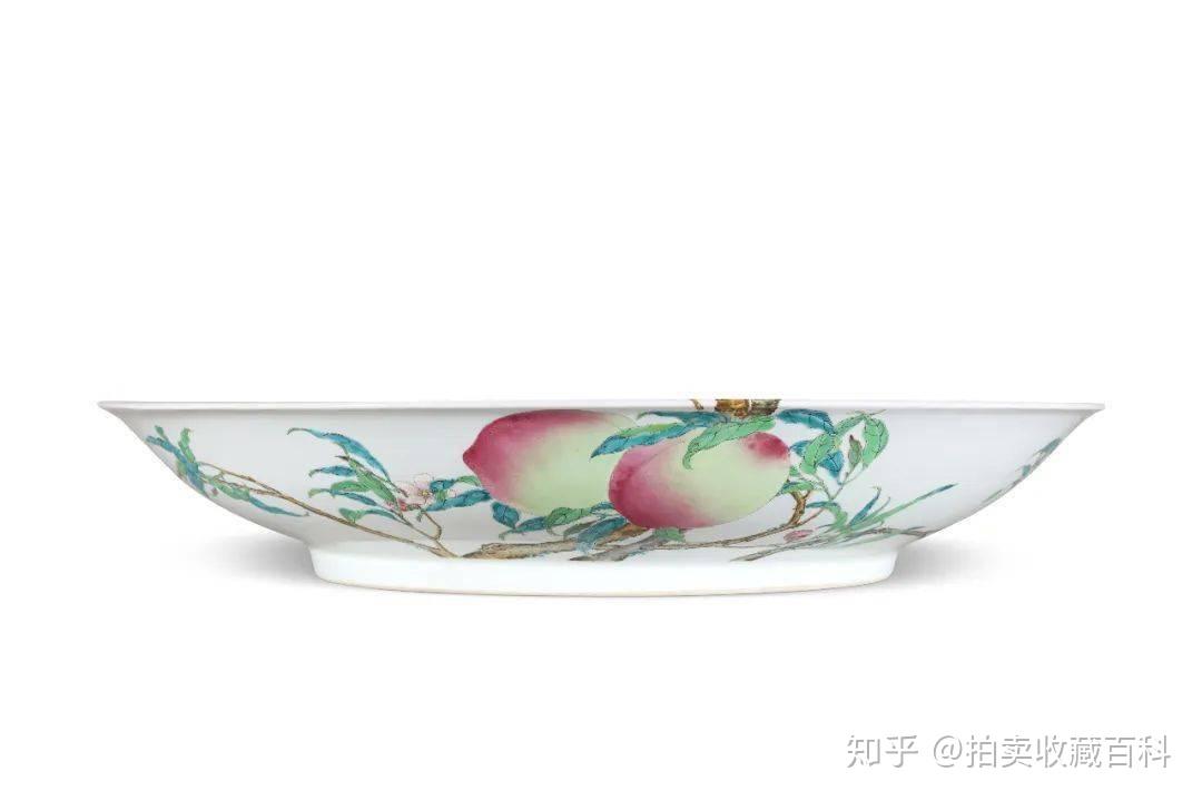 大清雍正年製　粉彩中皿5枚　直径約15㎝ 東Y7-0508① 粉彩梅竹図皿〈雍正年製／〉 文化遺産オンライン