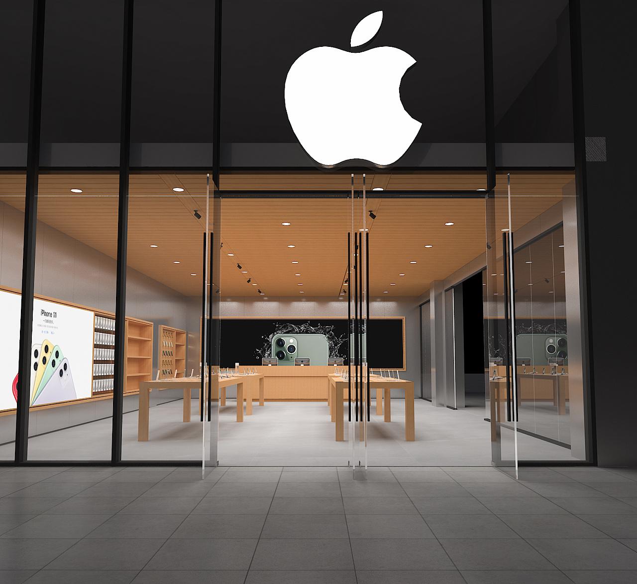苹果产品专卖店展厅设计理念 - 知乎