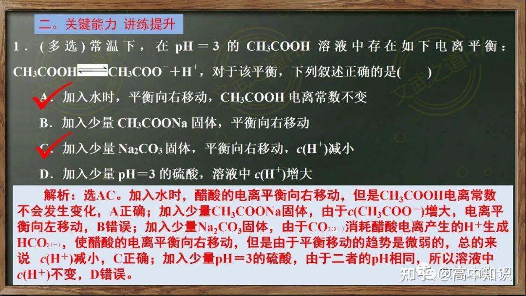 一轮复习||弱电解质的电离 - 知乎