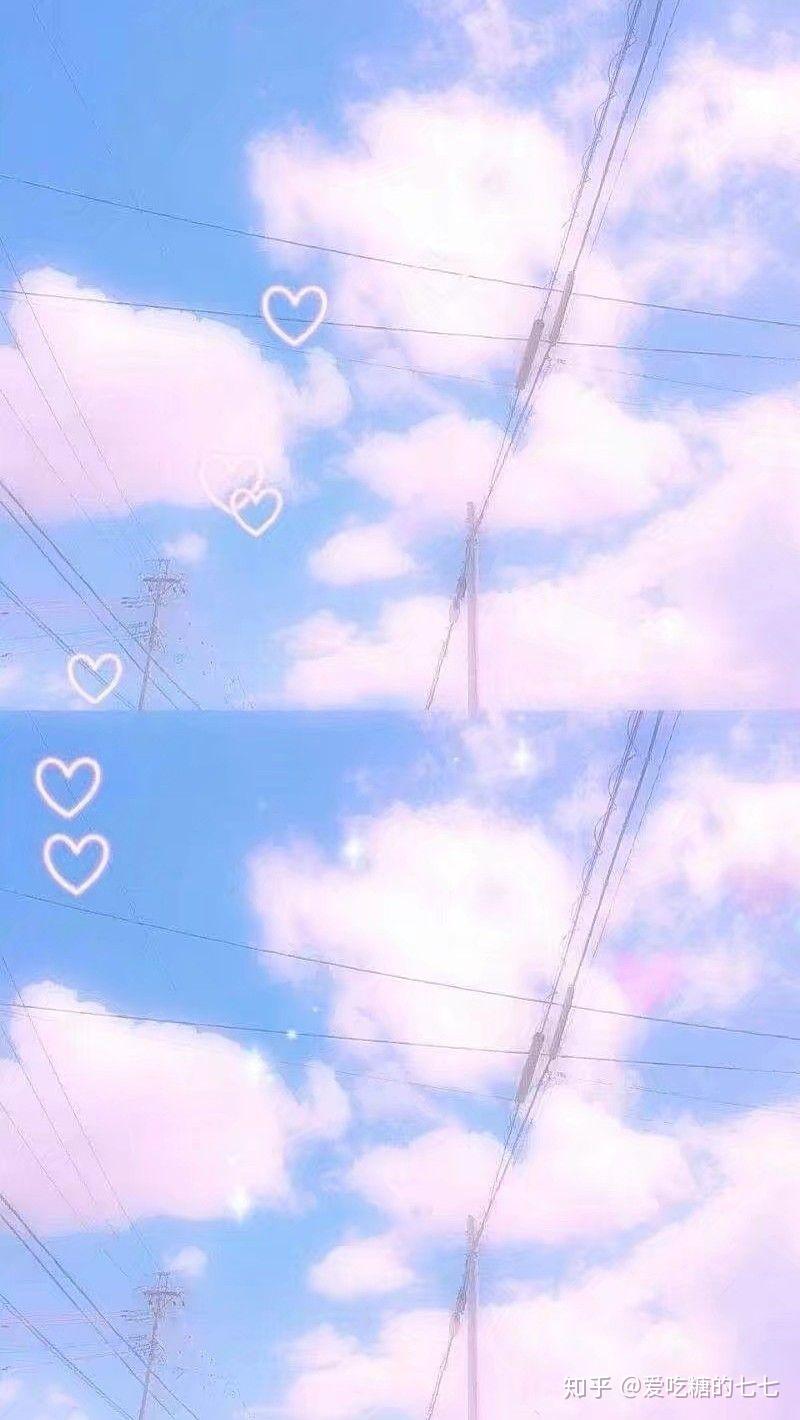 有没有甜甜的壁纸或者聊天背景? - 知乎