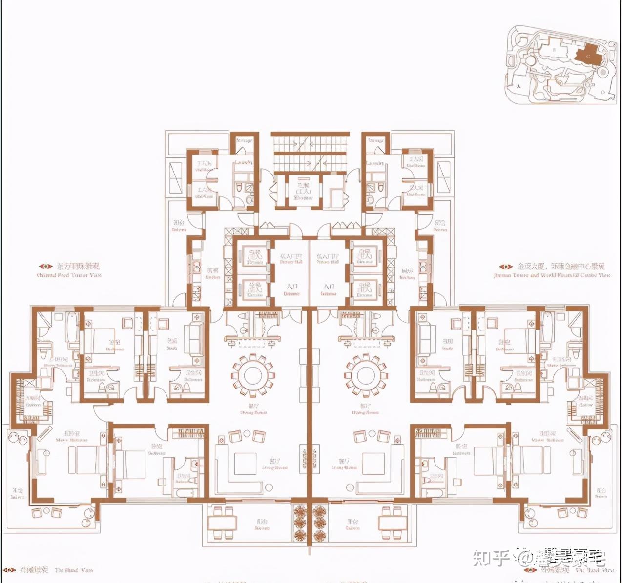 上海豪宅翘楚汤臣一品中粮海景壹号滨江凯旋门售价近2个亿不愧为全球