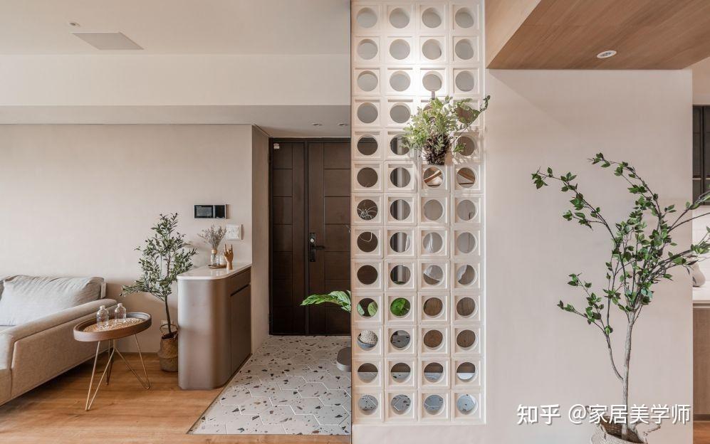 玄关屏风"这样设计",化解煞气,收纳倍增又不挤! - 知乎