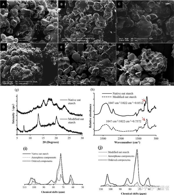 Carbohydrate Polymers：物理和化学修饰如何影响燕麦淀粉的理化特性和消化性 - 知乎
