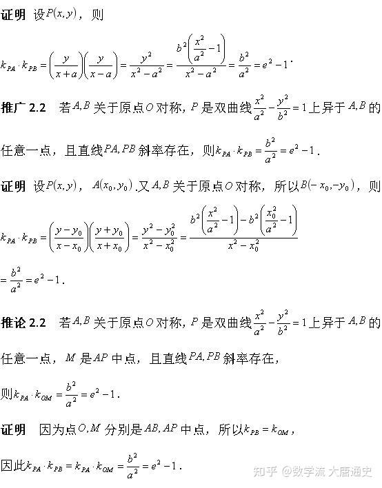 圆锥曲线周角定理(第三定义)与垂径定理—15-21年高考数学题 - 知乎