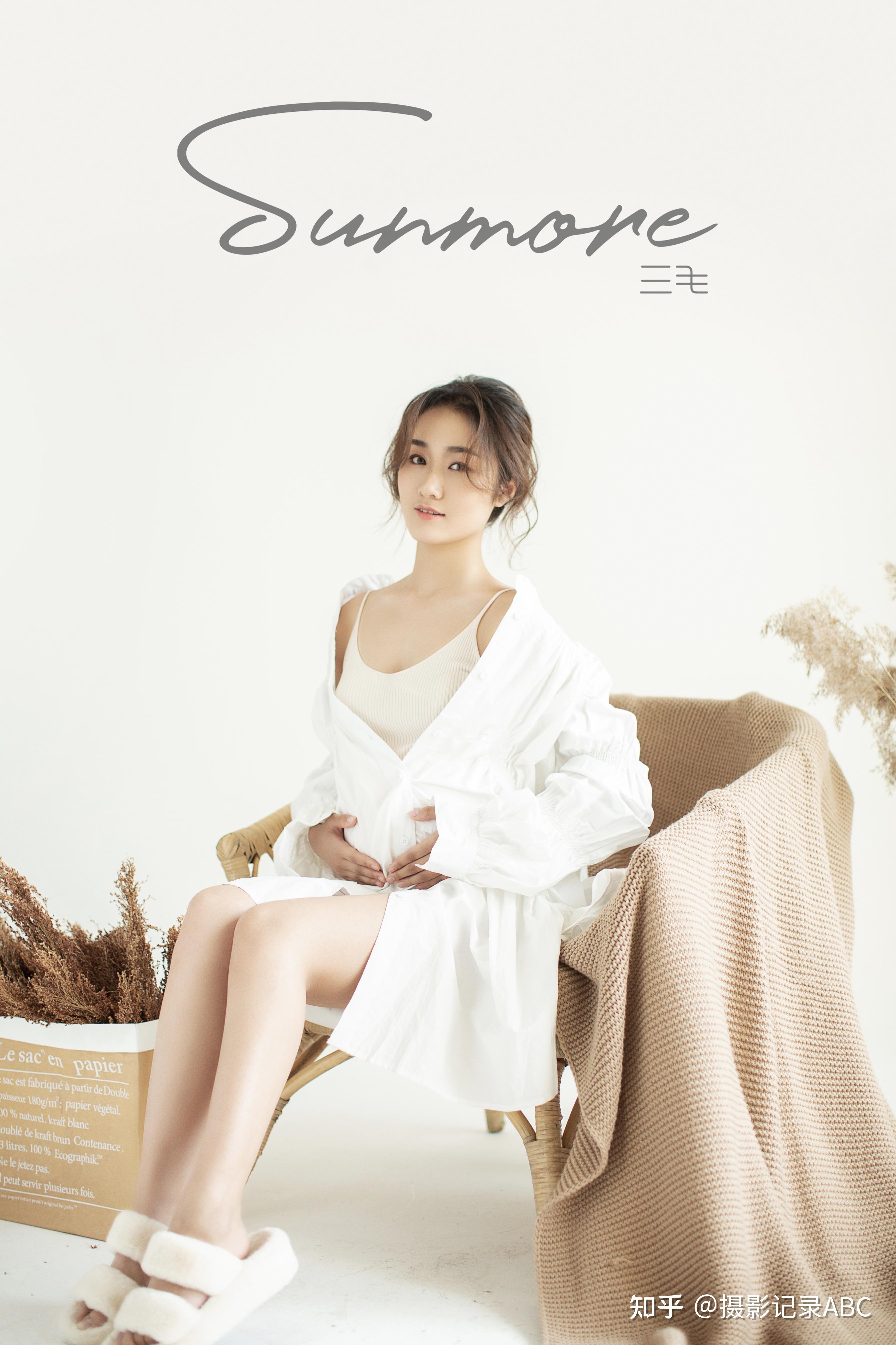 原来怀孕的状态也美得不像话高级,优雅,艺术风,不一样的孕照不露肚子