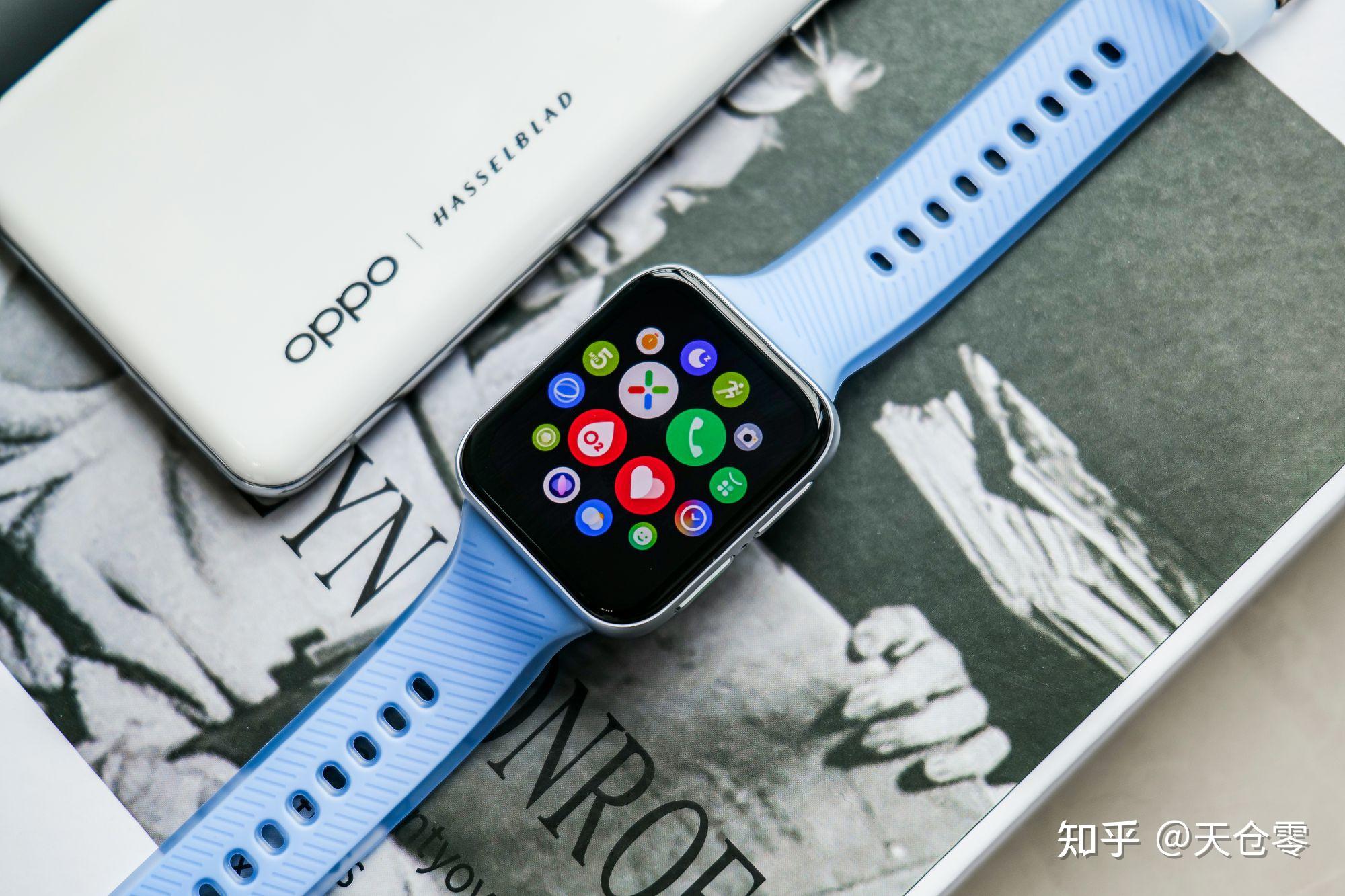 作为oppo find x5 pro的最佳拍档,oppo watch 2冰川湖蓝在oppo watch