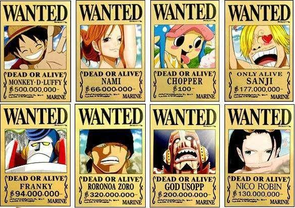 海贼王悬赏金额排名 路飞居然挤进前五 艾尼路比白胡子二世还高 知乎