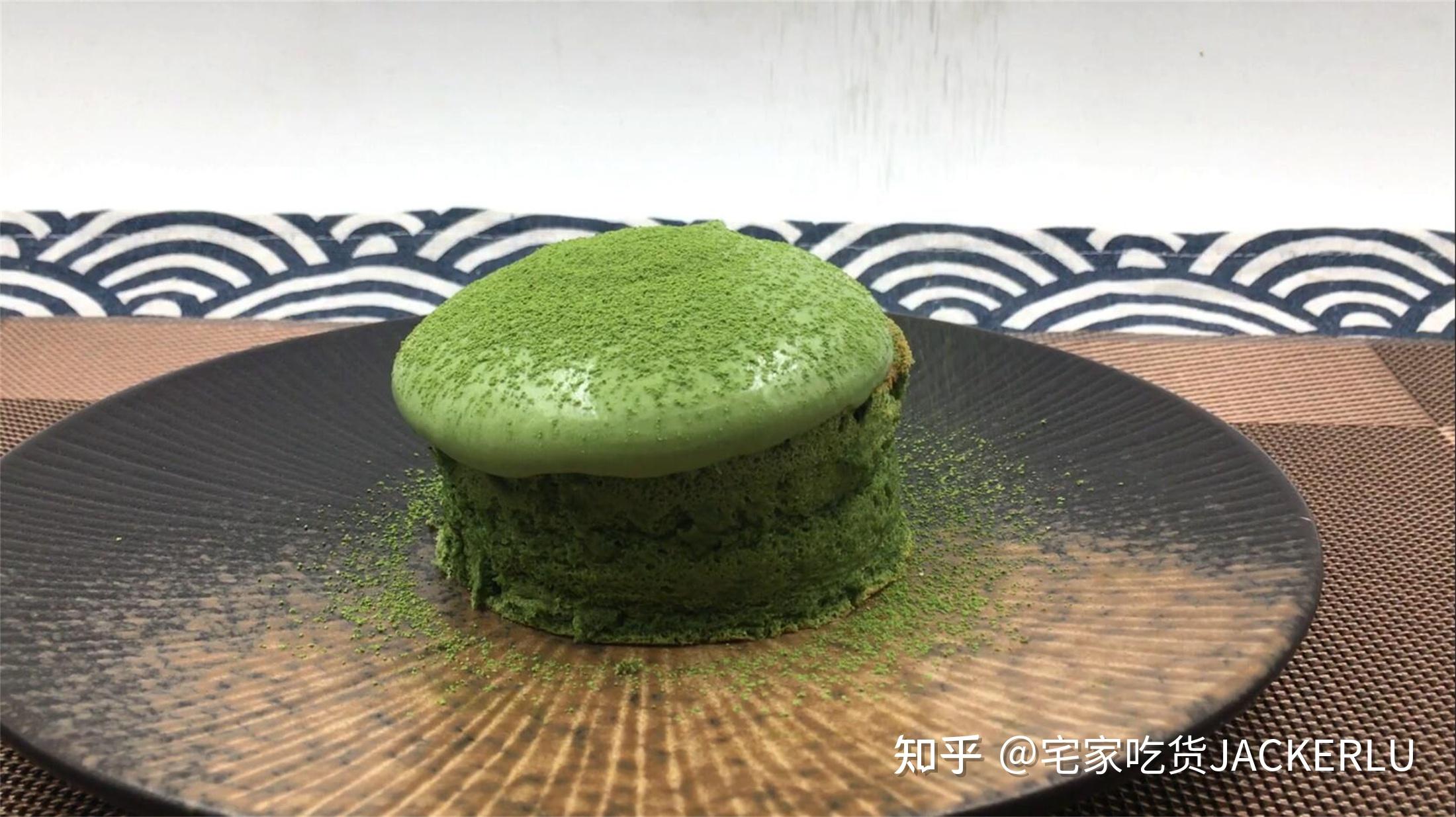 抹茶浓厚松饼舒芙蕾,浓郁抹茶味道和松软绵密的口感。 - 知乎