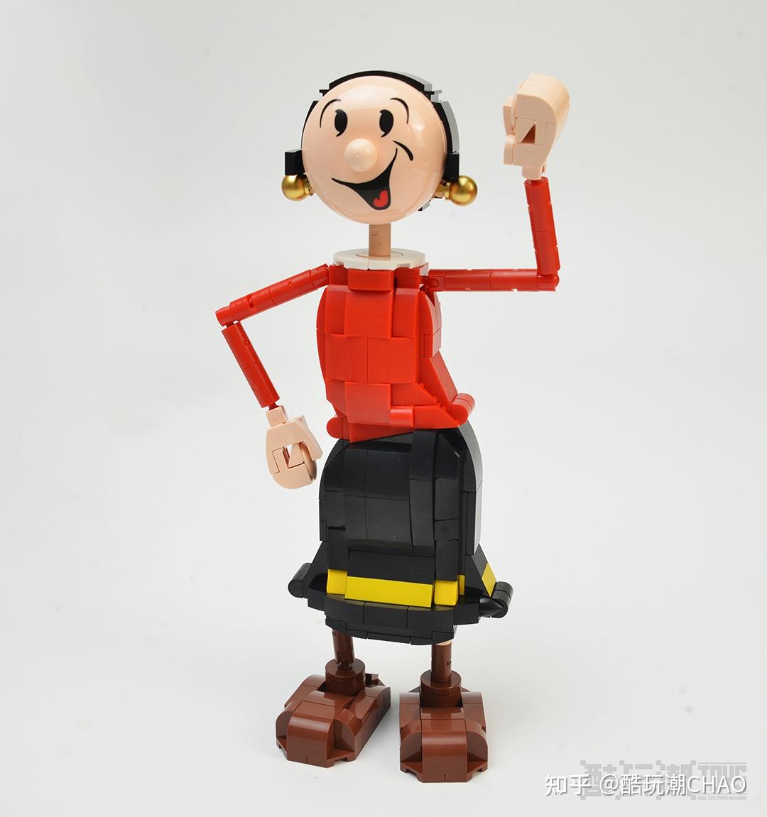 爱吃菠菜的水手~拼奇积木【大力水手波派与奥莉弗】开箱评测!