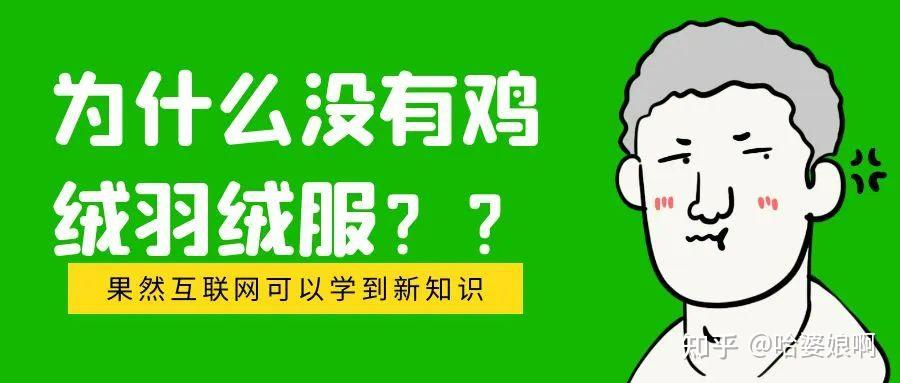 文章首發自公眾號:哈婆娘啊常在選購羽絨服時糾結於鴨絨和鵝絨的選擇