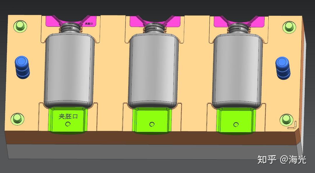 挤出吹塑模具的设计要点