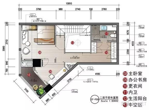 一个LOFT户型14个平面方案! !! - 知乎