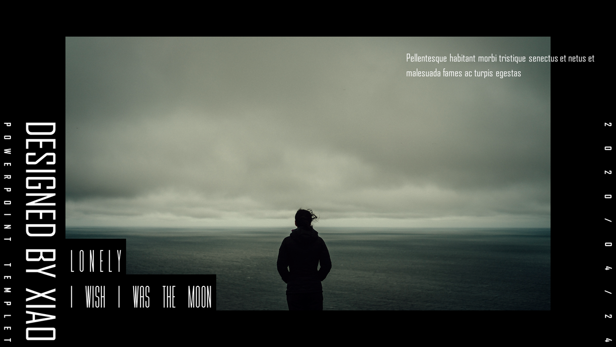 『ppt模板』 孤独荒凉感主题 - 知乎