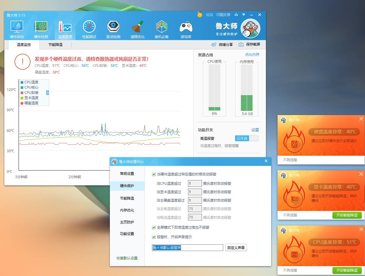 搞機作戰室魯大師硬件體檢科普